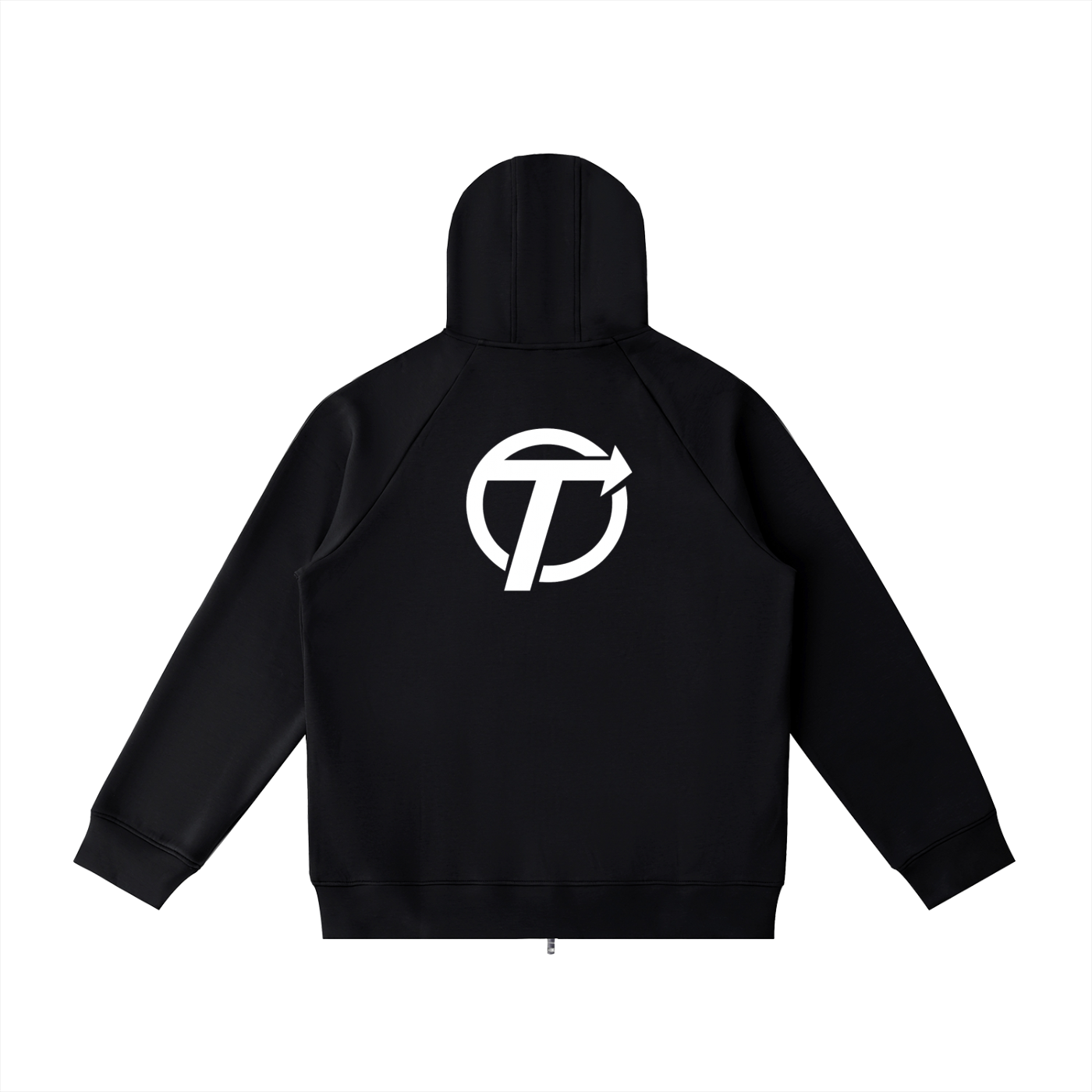 ARTEM Raglan Sleeve Zip Hoodie