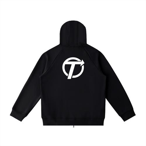ARTEM Raglan Sleeve Zip Hoodie