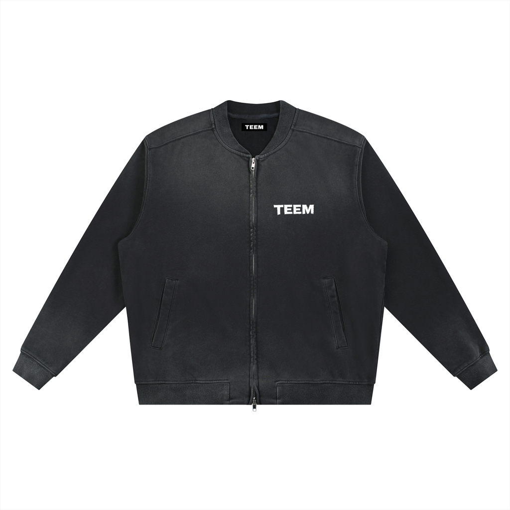 TEEM Sketch Logo Baseball Jacket